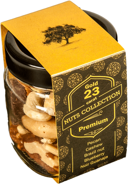 Premium Μείγμα Ξηρών Καρπών Χρυσός